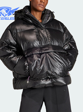 Adidas/阿迪达斯正品PUFFED TO JACKE女士保暖羽绒服IR7115