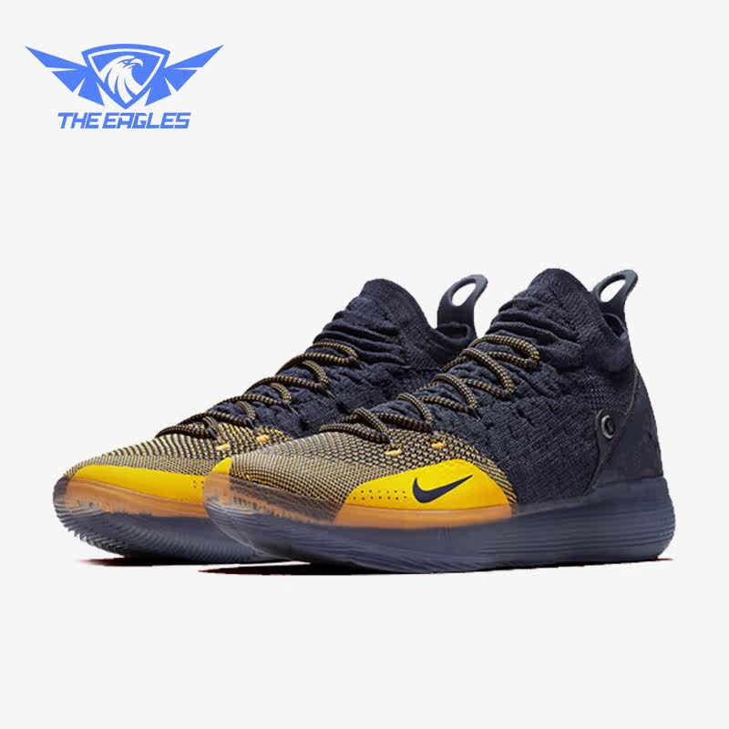 Nike/耐克正品KD 11新款男子实战透气运动篮球鞋AO2604-400