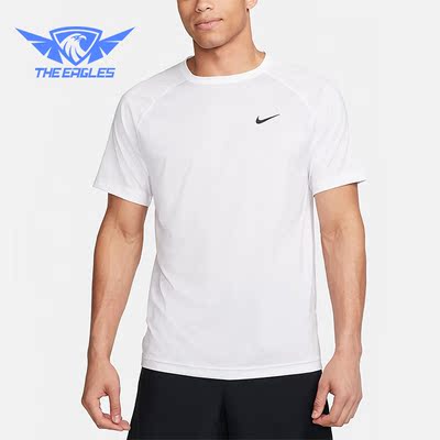Nike/耐克正品新款男子运动透气休闲圆领简约短袖DV9816-100