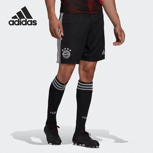 Adidas/阿迪达斯正品男子足球透气宽松排汗运动短裤 FN1953