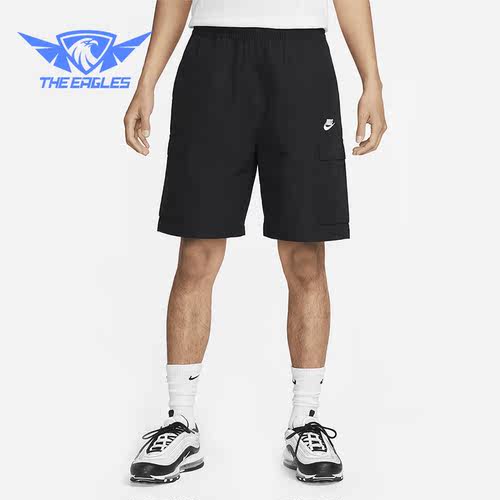 Nike/耐克正品夏季新款男子梭织透气休闲工装短裤FB1247-010