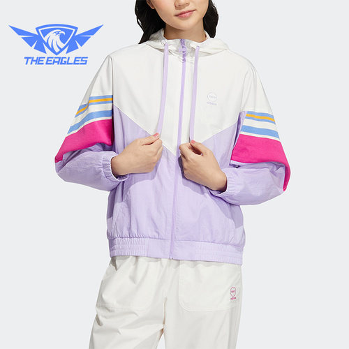 Adidas/阿迪达斯正品NEO春季新款女子运动休闲连帽外套IA6763