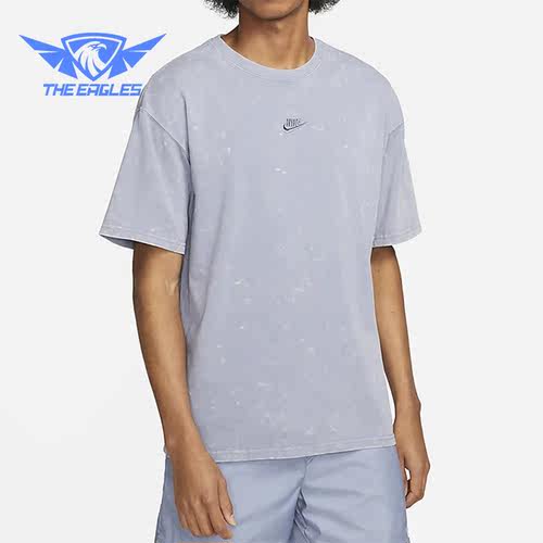 Nike/耐克正品新品男子圆领透气运动休闲针织短袖DZ2899-493