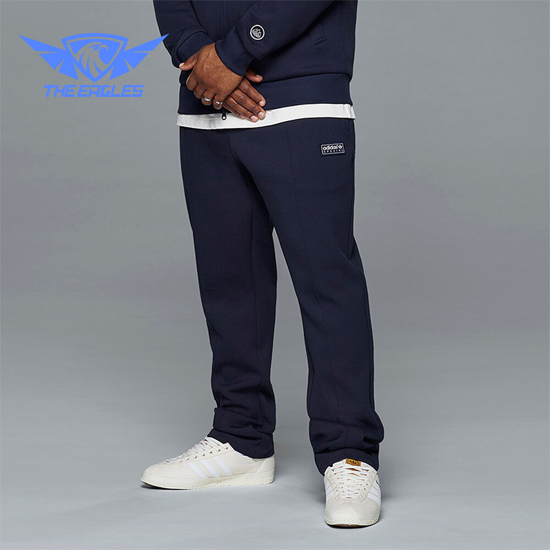 Adidas/阿迪达斯正品透气  新款男士经典休闲针织运动裤IM8920