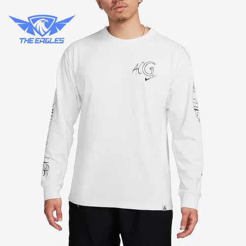 Nike/耐克正品新款男子运动简约时尚长袖T恤FJ2136-121