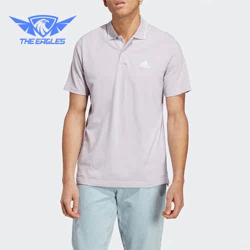 Adidas/阿迪达斯正品2023春夏新款男子运动短袖POLO衫IC9316