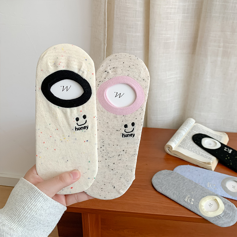 船袜女2025新款纯棉防滑不掉跟隐形夏季薄款吸汗低帮女士浅口袜子