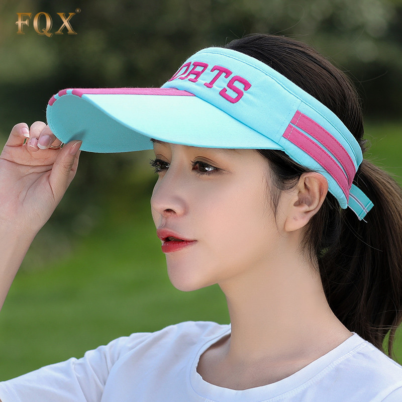 FQX 遮阳帽女夏季户外出游太阳帽青年骑行鸭舌帽?#20449;?#26834;球帽百搭帽