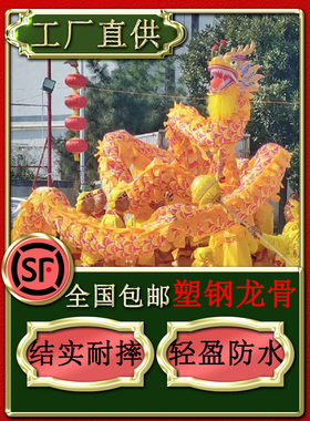 国标竞技舞龙舞龙服装三号龙头