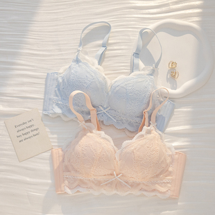 加厚平胸AA杯内衣小胸聚拢显大无钢圈文胸防上跑下垂文胸罩新品