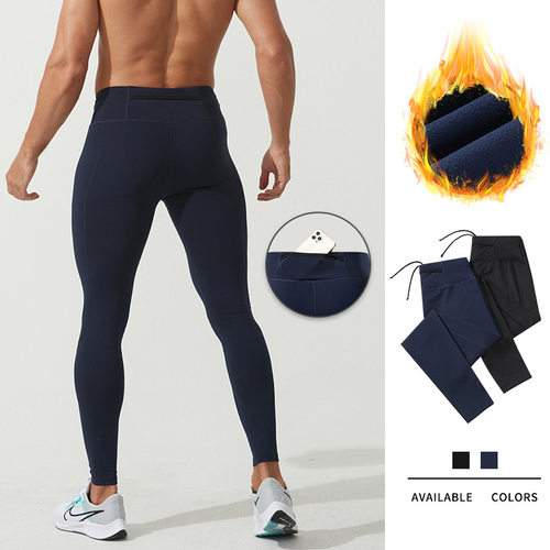 Men sports leggings, quick drying compression pants男运动裤