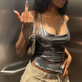 Sexy Summer Y2K Bodycon Vest Top Ladies CamisoleT恤上衣女