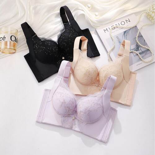 美容院收副乳聚拢调整型内衣薄款
