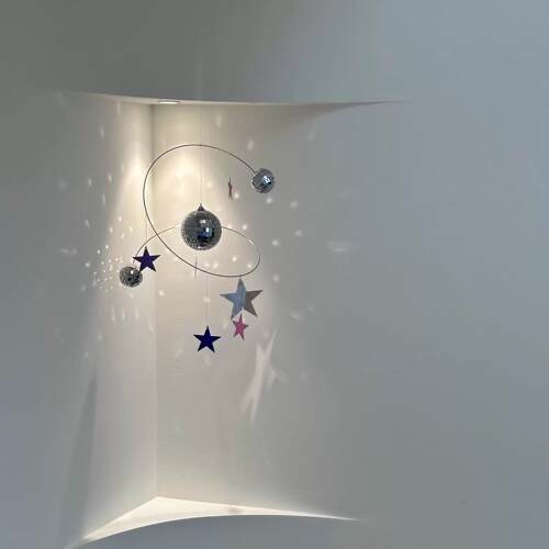 【阳光捕手】小宇宙星空反射灯光挂饰平衡挂件diy天花板家居饰品