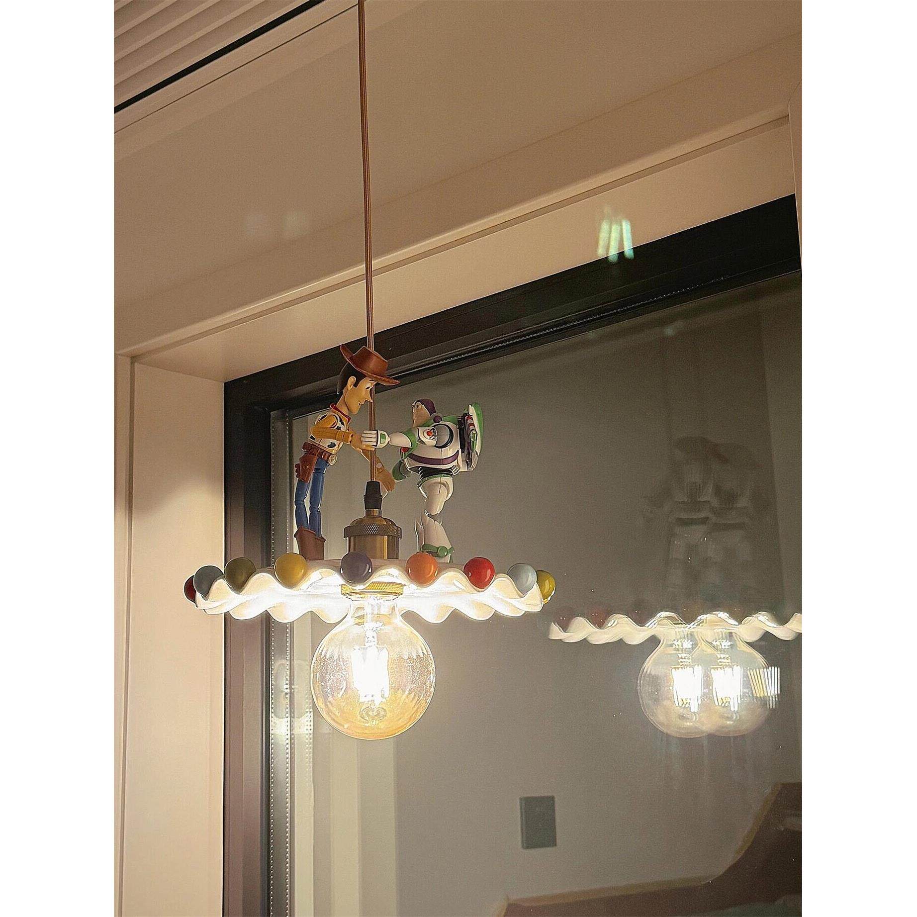 巴斯光年灯线装饰摆件公仔创意卡通可爱家居装饰氛围灯光线装饰