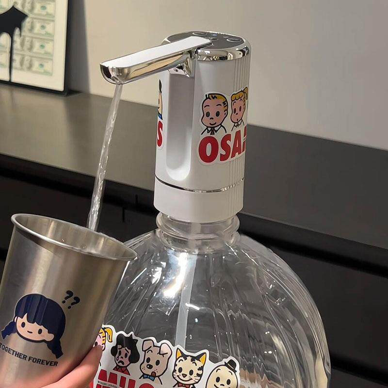 原田治纯净水桶自动抽水器桶装水饮水机小型电动泵家用充电大水量