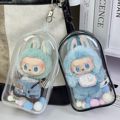 Labubu3.0遛娃包拉布布保护套1代2代3代棉花娃19cm仓包防尘收纳袋