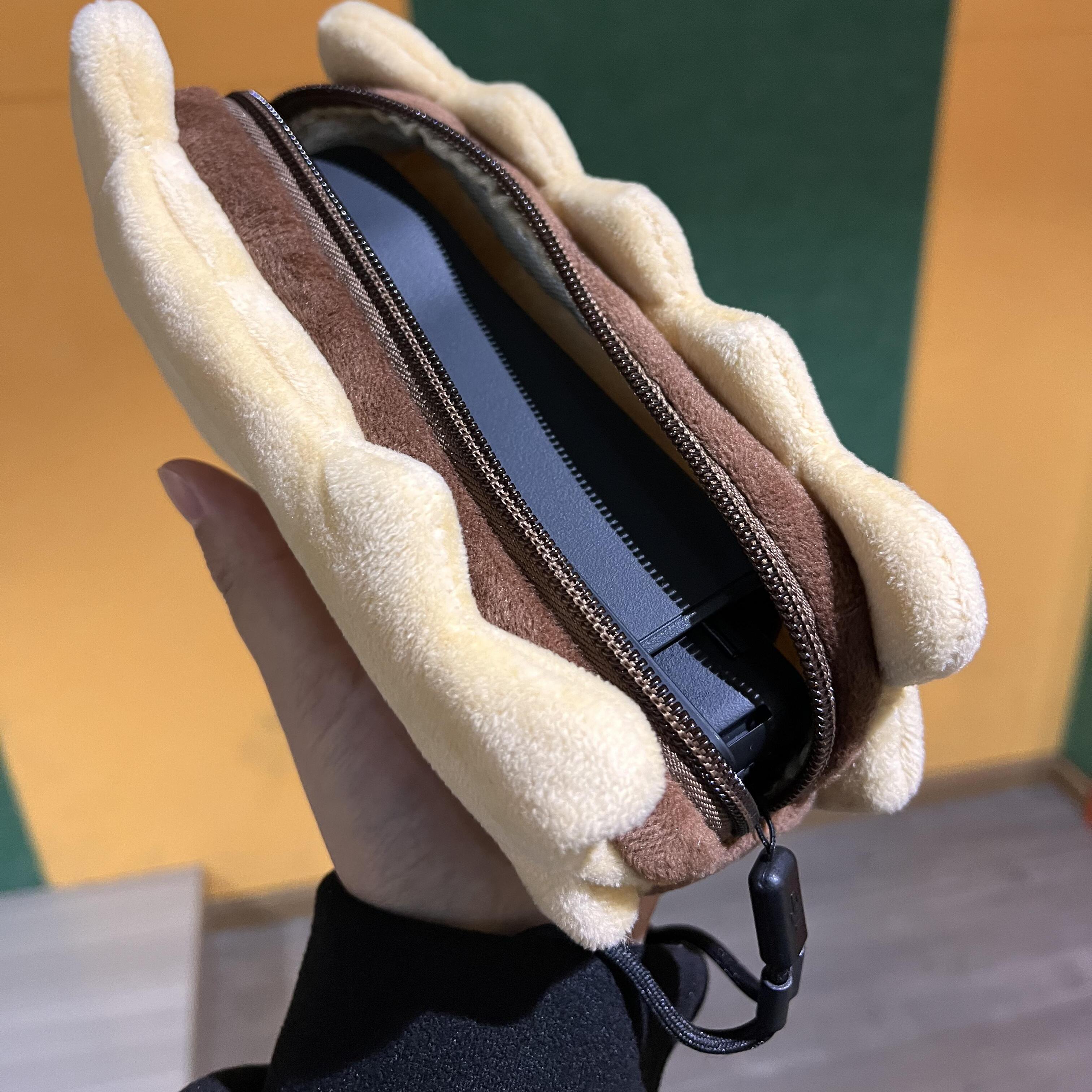 大疆pocket3收纳包可爱饼干相机配件保护壳套便携整理云台相机包