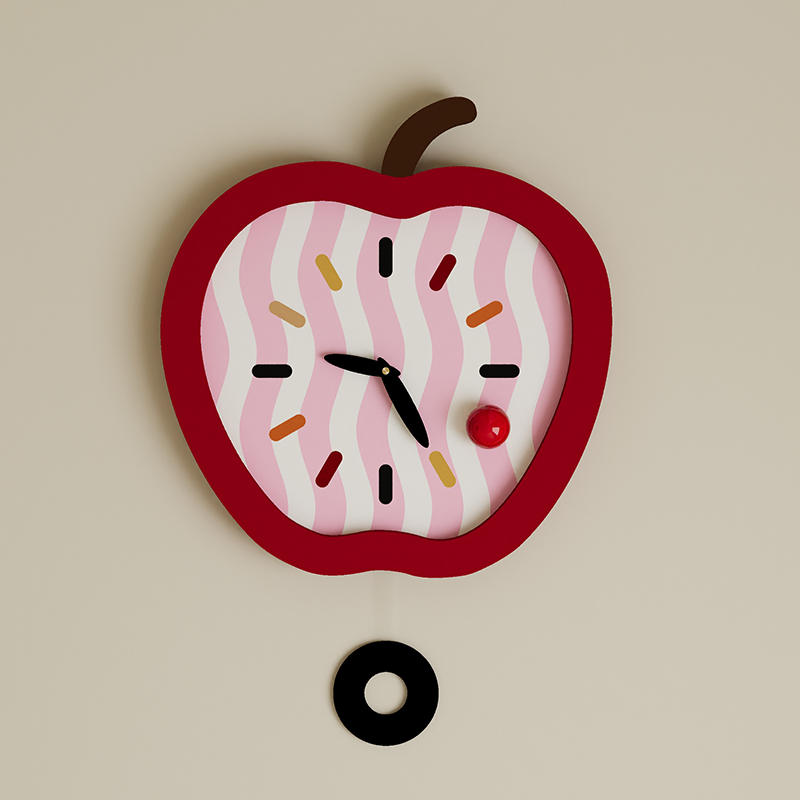 简约个性客厅挂钟座钟2025新款创意家用装饰时钟挂墙静音钟表摆件