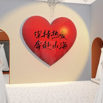 婚纱店墙面创意装饰EMO