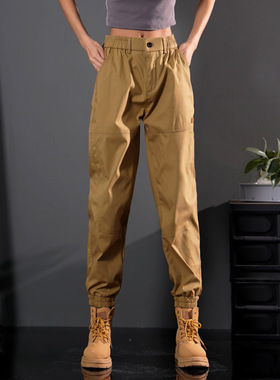 American casual pants men's workwear pants男束脚工装时尚长裤
