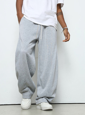 Men casual pants straight leg sweatpants男休闲裤卫裤运动长裤