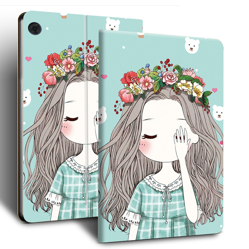 适用华为擎云C5保护套8英寸KOB2KZ-W09平板保护壳KOB2KZ一AL00皮套KOB2KZ一WO9翻盖KOB2KZ_ALOO手机壳K0B2KZ