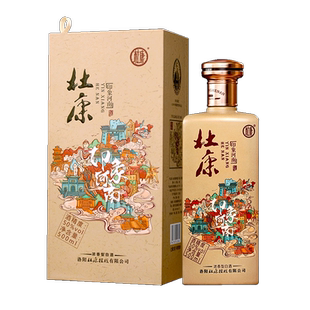 杜康印象河南 50度500mL单瓶白酒 纯粮食酒