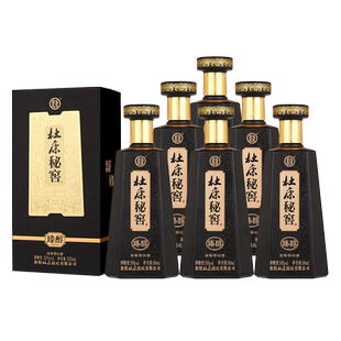 杜康秘窖臻醇50度500ml*6瓶古窖自然醇浓香型商务宴请送礼白酒