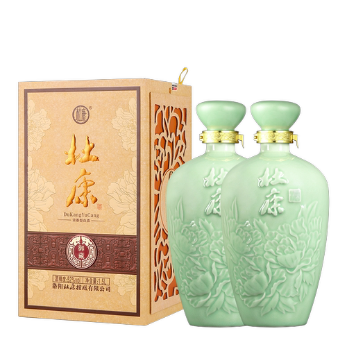 洛阳杜康御藏青瓷浓香型白酒