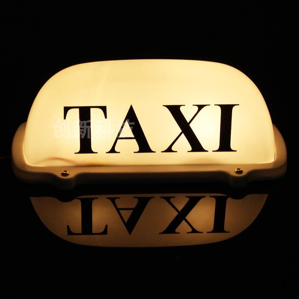 DIY车顶装饰灯汽车LED广告灯的士顶灯拉活灯空车灯代驾充电灯