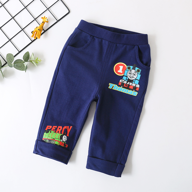 托马斯童装男童纯棉短裤儿童夏天中裤2020夏季新款中大童韩版潮