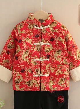 拜年服过年喜庆中国风汉服男童