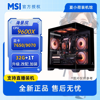 9600x整机游戏海景房主机