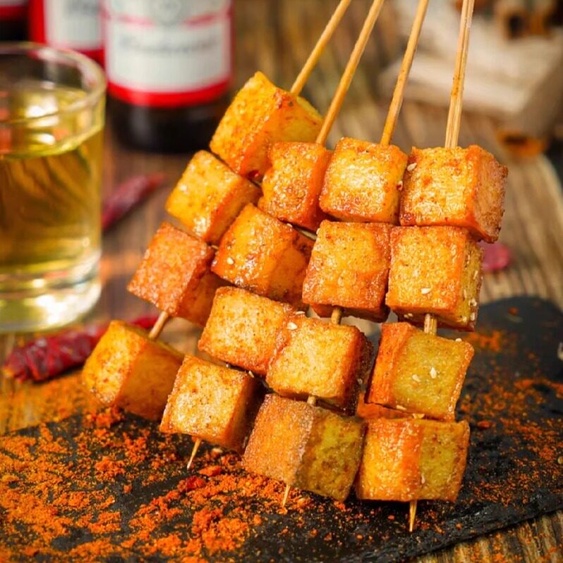 朱福华鱼豆腐串麻辣烫商用批发方便速食半成品餐饮串串香麻辣烫