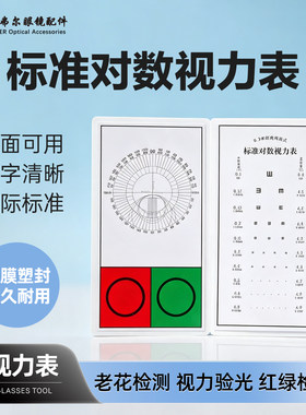 近用两用式0.3M标准对数视力表