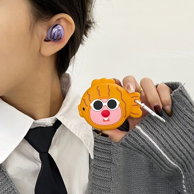 三星耳机保护壳卡通玩偶黄鲷鱼
