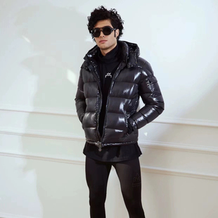高端玛雅羽绒服 男女同款白鹅毛加厚保暖秋冬连帽上衣外套