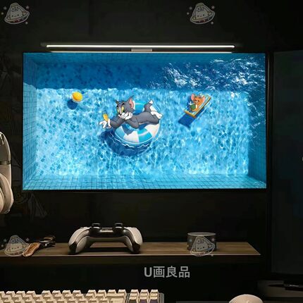 20张 4k超清 猫和老鼠电脑壁纸笔记本iPad平板电脑桌面图片蓝胖子