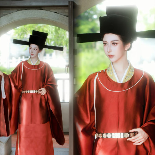 宋制乌纱帽男士官帽宋代帽子古装婚服帽子宋代交角展翅幞头女驸马