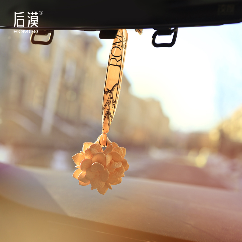 气质型车载装饰车载香薰后漠