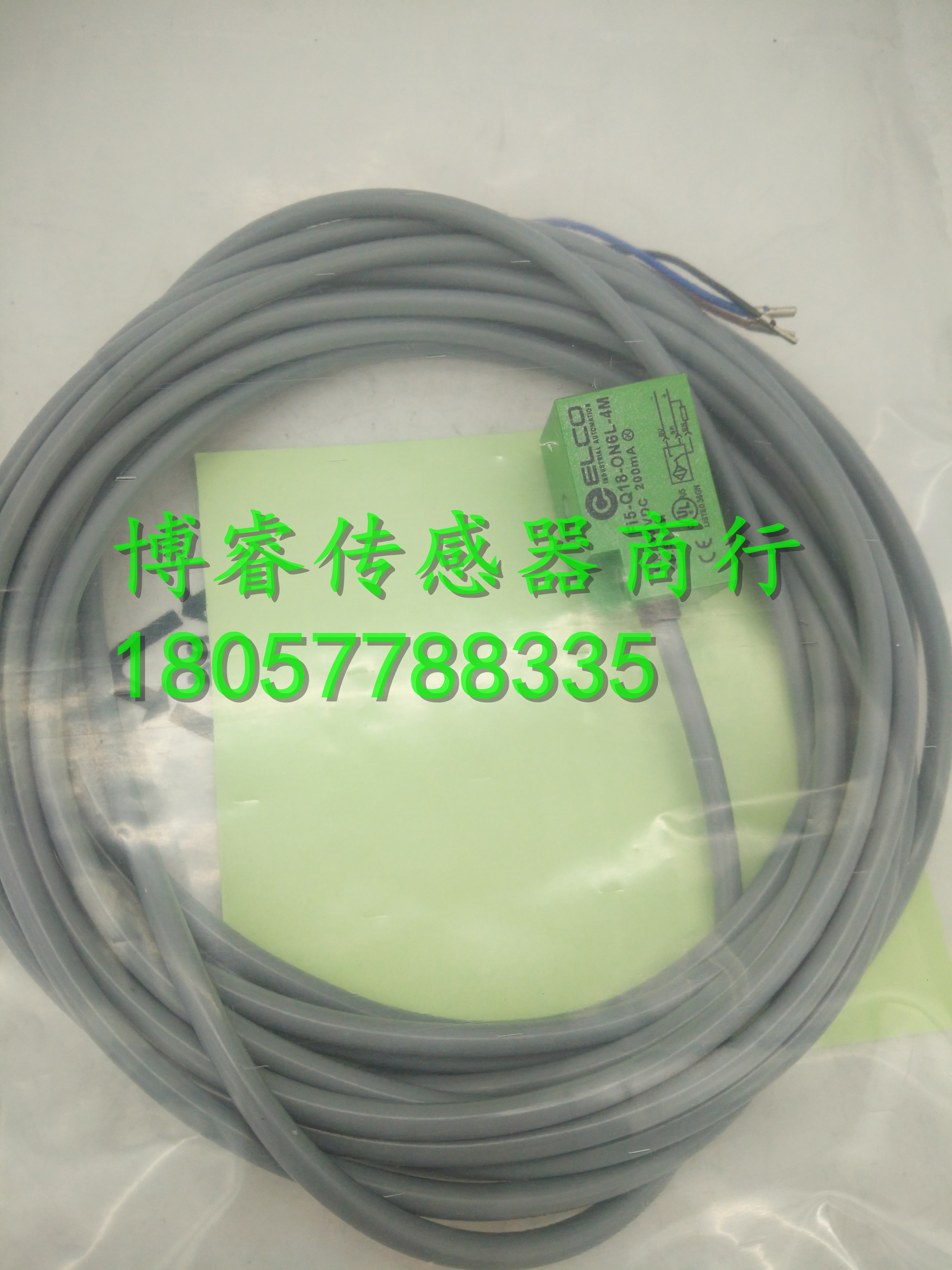 宜科接近开关传感器	Fi2-G08-ON6L/Fi2-G08-CN6L质保一年 电子元器件市场 传感器 原图主图