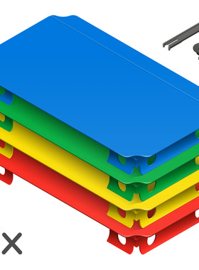 【官方授权】德国Quadro攀爬架玩具短板进口攀爬架20*40cm面板6片