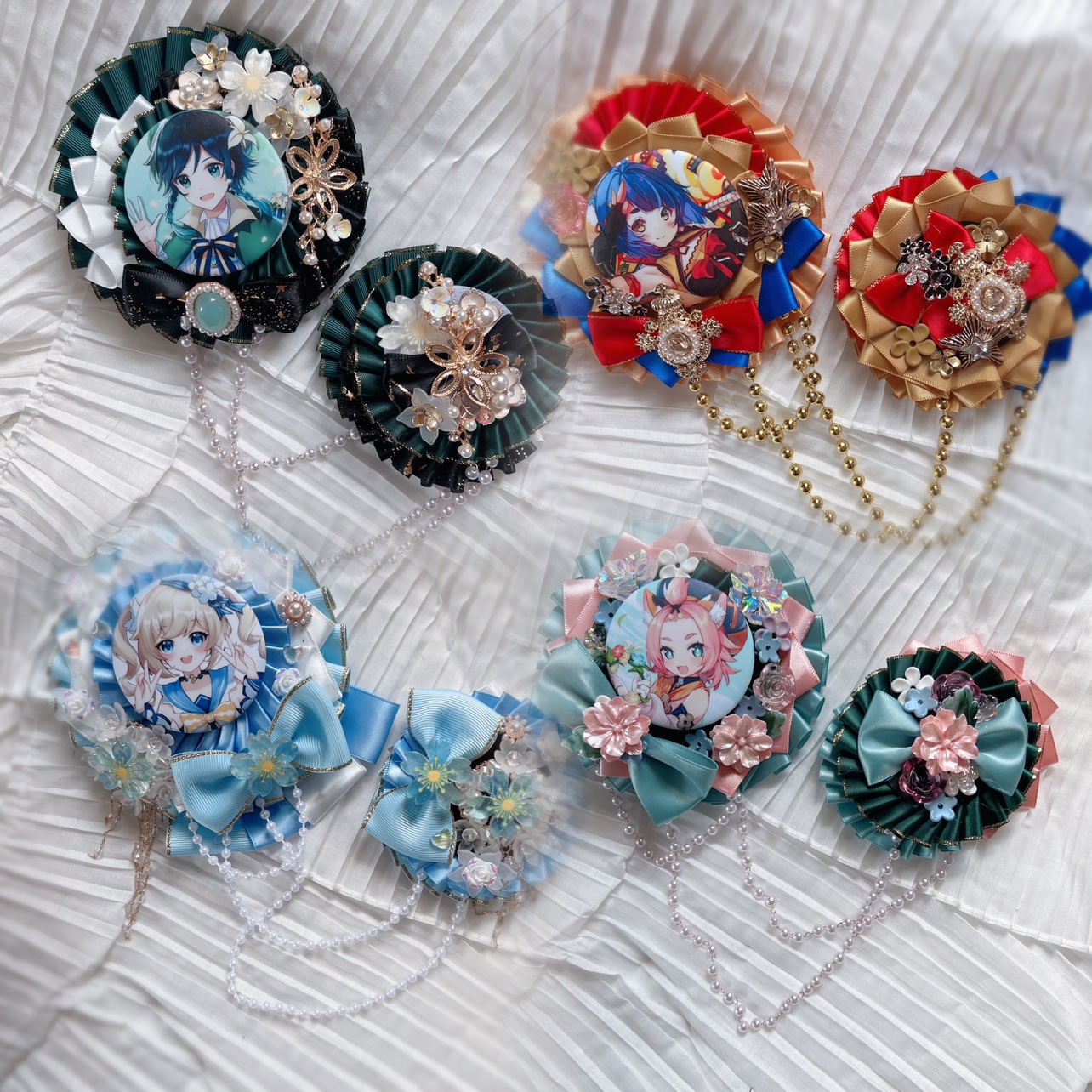 承诺动漫痛包装饰吧唧托