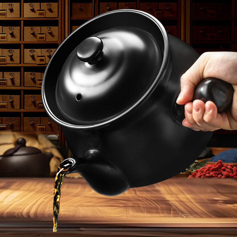 老式中药砂锅熬中药专用锅煎药壶煎锅药罐家用煮药专用瓦罐药煲