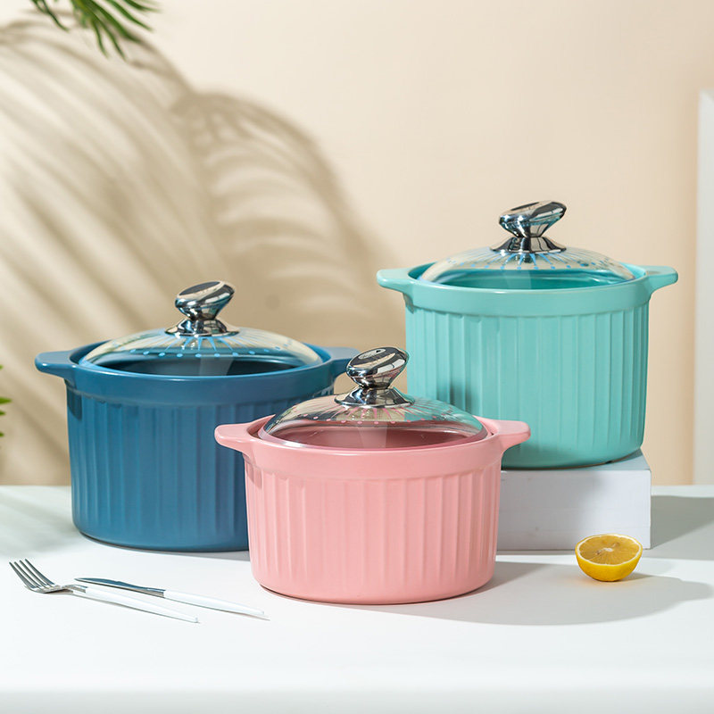 砂锅陶瓷锅玻璃盖电陶炉家用天燃气煤气灶专用大小汤煲沙锅汤锅