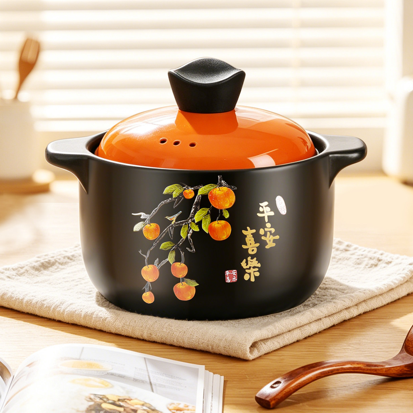 砂锅炖锅燃气陶土煲汤沙锅家用耐高温煤气灶专用款煲仔饭煲汤炖菜