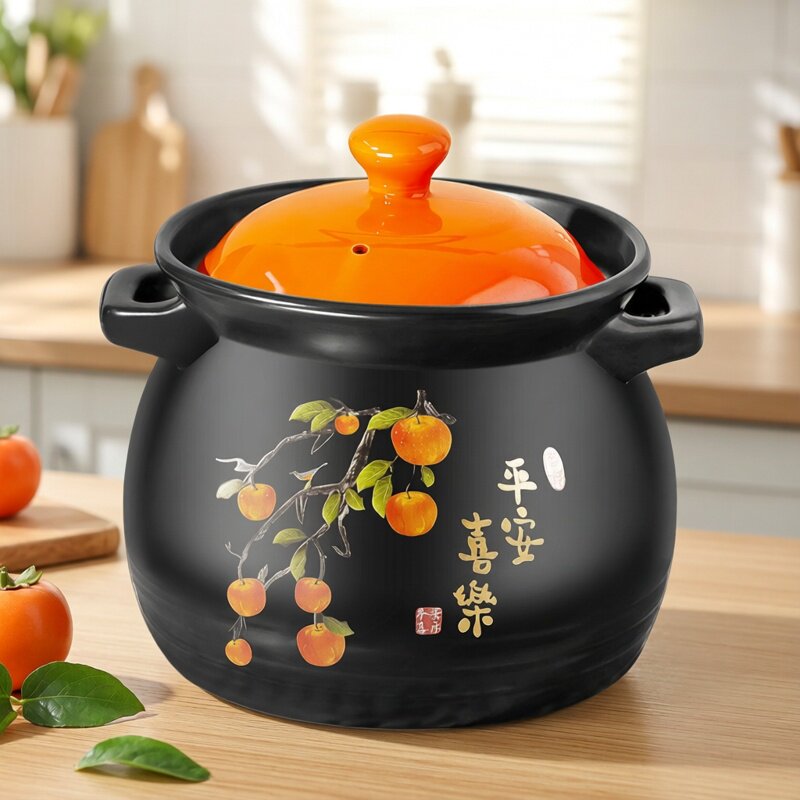 砂锅炖锅燃气陶土煲汤沙锅家用耐高温煤气灶专用款煲仔饭煲汤炖菜