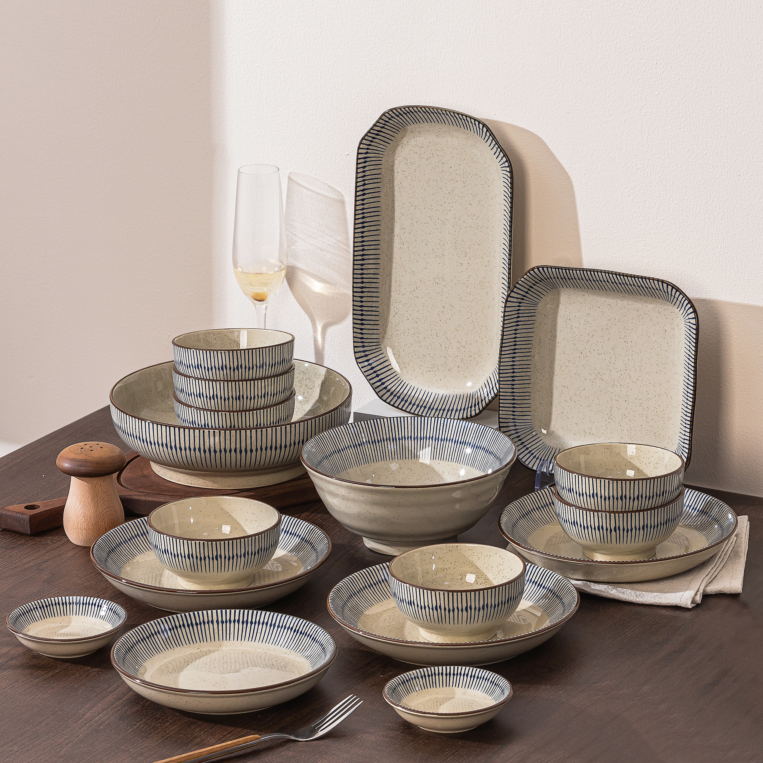 【博主推荐】日系陶瓷餐具套装