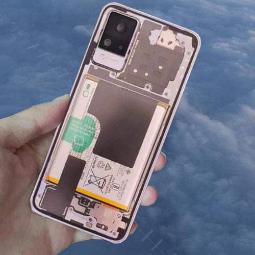 适用vivoS7玻璃后盖s9电池盖